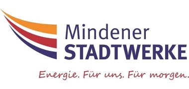 Logo Mindener Stadtwerke mit Claim