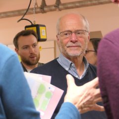 Landschaftsplaner Volker Altvater im Gespräch