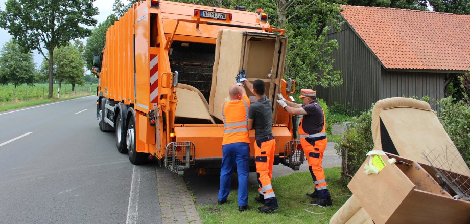 Sperrmüll wird abgeholt