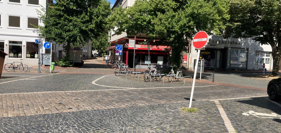 Künftiger Standort der stationären Toilettenanlage in der Oberen Altstadt